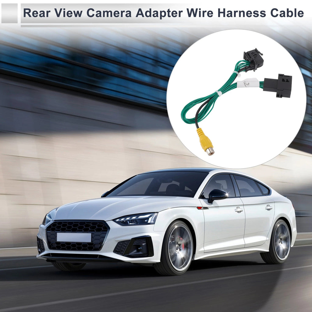 Rear View Camera Adapter Wire Harness Cable for Ford Escape (2013–2019) RCA