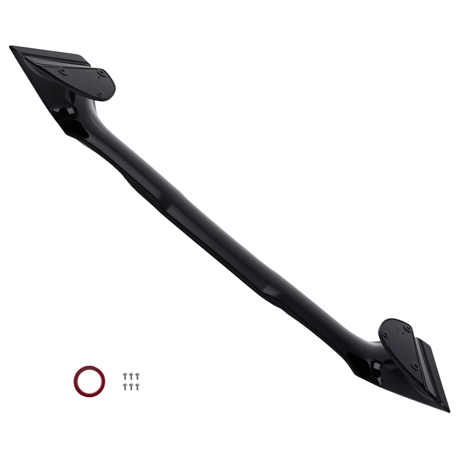 Aerodynamic Rear Wing for Mitsubishi Lancer EVO X (2008–2017) Gloss Black ABS