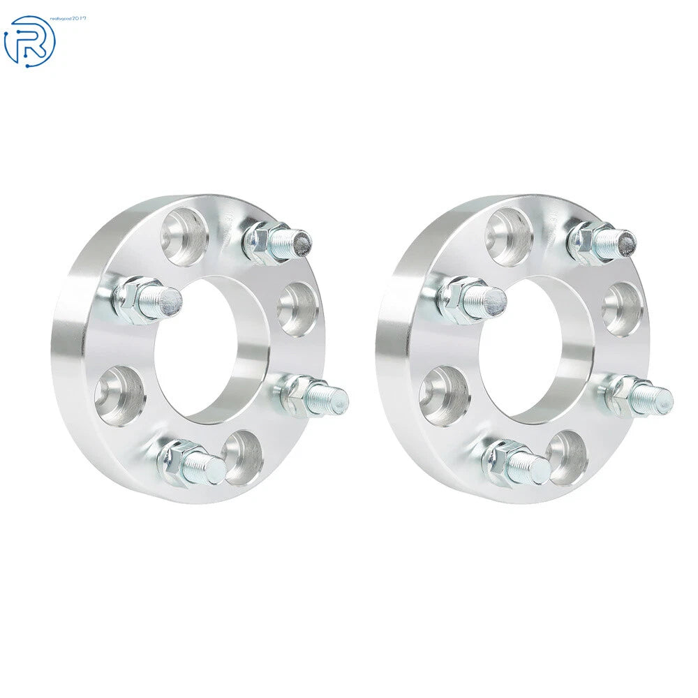 2X 1 Inch Wheel Spacers for Club Car Golf Carts (62mm Bore)