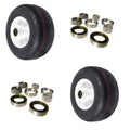 2PK Front Solid Tire Assembly 13X6.5-6 for Scag (Fits Part 482504)
