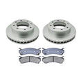 Front Brake Kit Set of 4 for GMC Sierra, Yukon XL (2014–2020) - 325mm Disc Rotors, Ceramic Pads