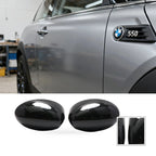 Right Side Mirror Cover Housing for BMW MINI R50 R51 R52 R53 R55 (2001–2014)