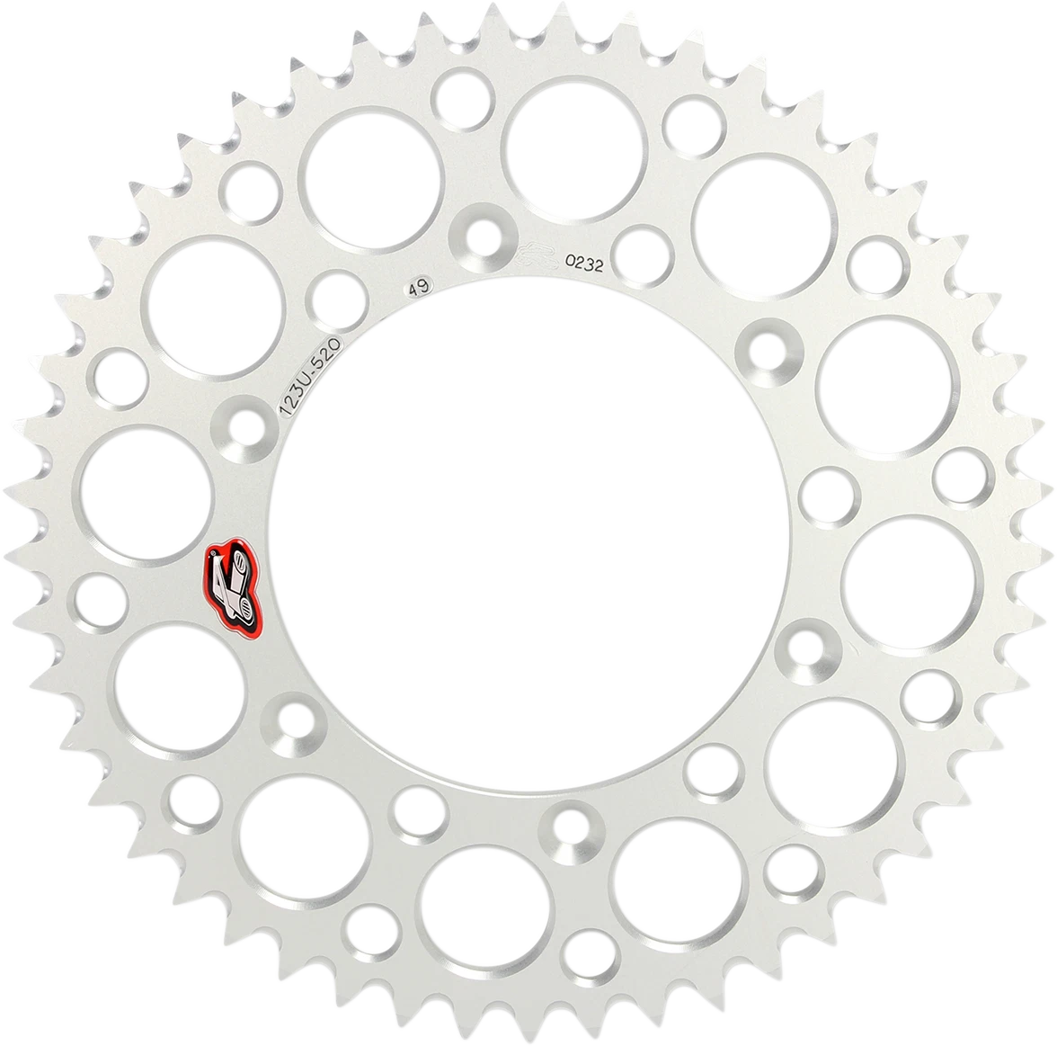 49 Tooth Aluminum Rear Sprocket for Suzuki (123U-520-49GYSI)