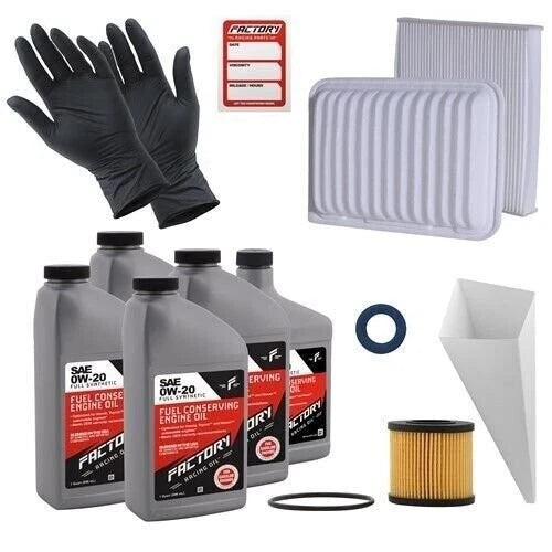 0W20 Oil Change Kit for Toyota Matrix Corolla 1.8L (2009–2013)
