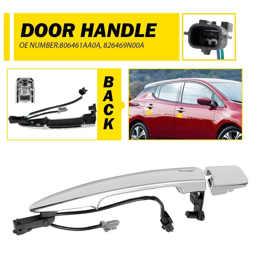 Right Passenger Side Door Handle for Nissan Sentra (2013–2018)