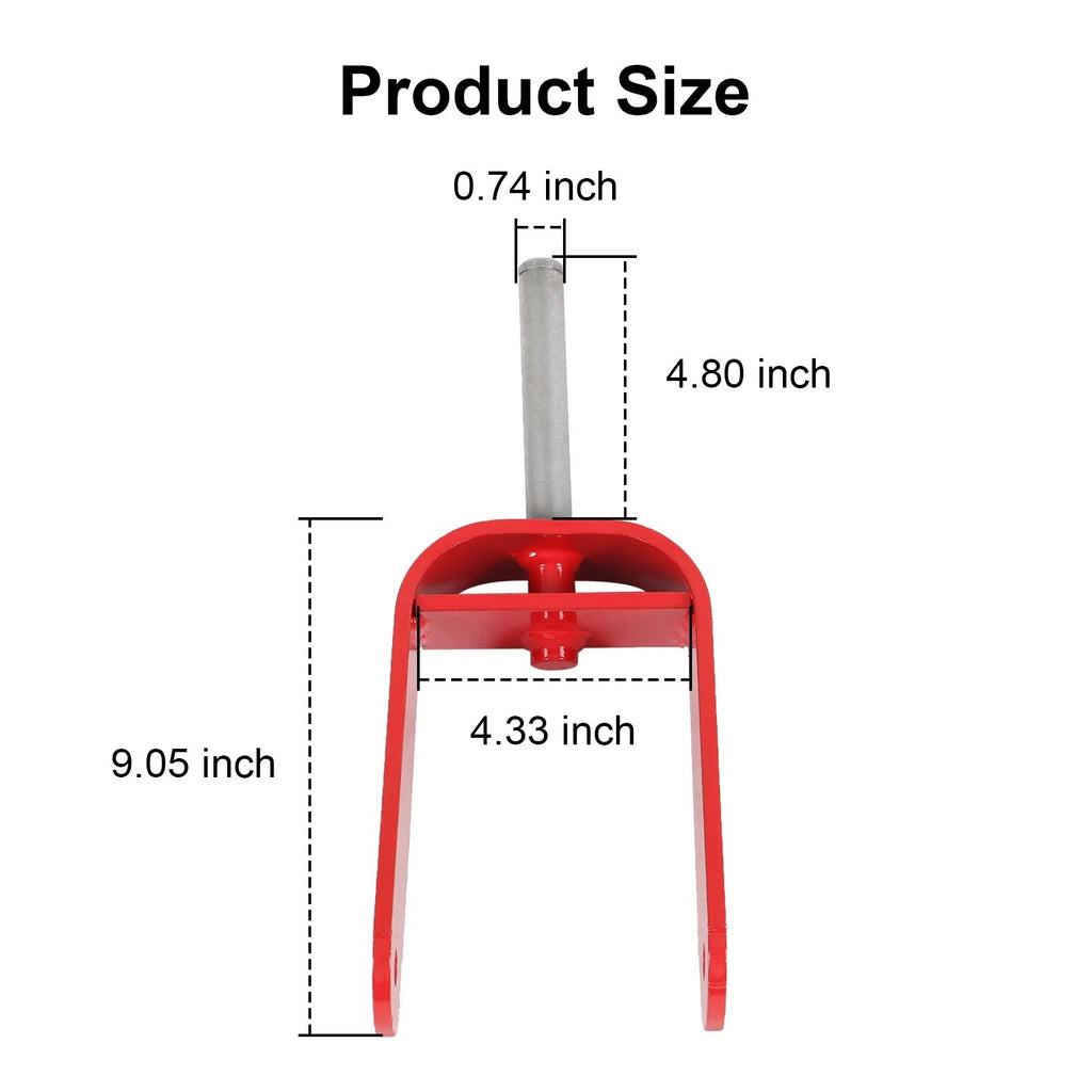 Caster Fork for Toro (106-2196-01, 107-9119-01, 110-6581-01)