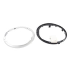 2X Gear Shift Knob Boot Gaiter Ring Kit for Fiat 500C (2007–2015)