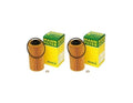Set of 2 Engine Oil Filters & O-Rings for BMW E31 E32 E34 E38 E39