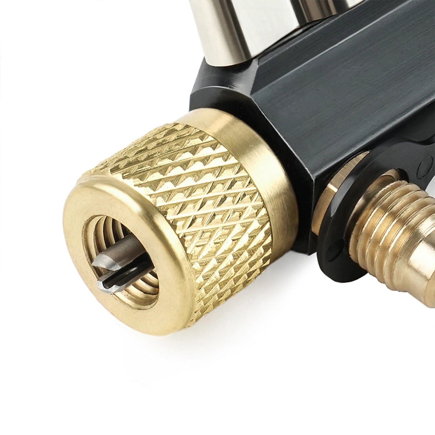 Vacuum Rated Valve Core Removal Tool for R410A Split Systems (1/4")