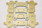 Front Rear Brake Pads for Harley Davidson Street Glide Trike FLHXXX (2009–2013)