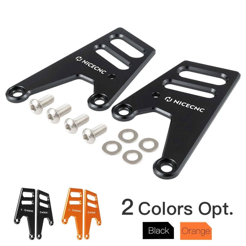 Billet Aluminum Heel Guards for Husqvarna 701 Enduro (2016–2022)