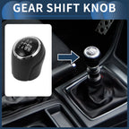 6 Speed Manual Gear Shift Knob for Suzuki SX4 S-Cross (2016–2021) Black Plastic