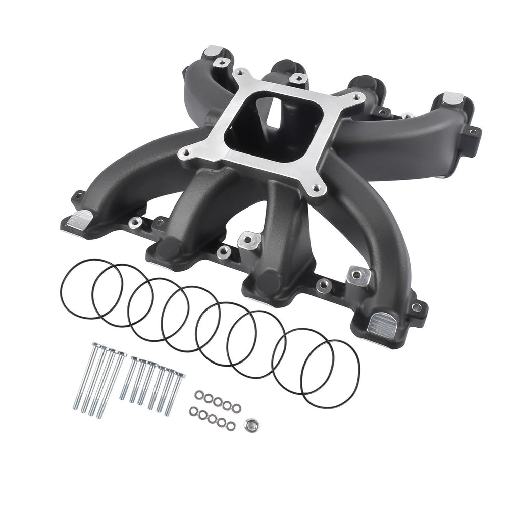 Single Plane Carb Intake Manifold for GM LS1/LS2/LS6 V8 (2500-7000)