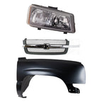 Fender Kit for Chevrolet Silverado 1500 (2003–2006) Front Right RH