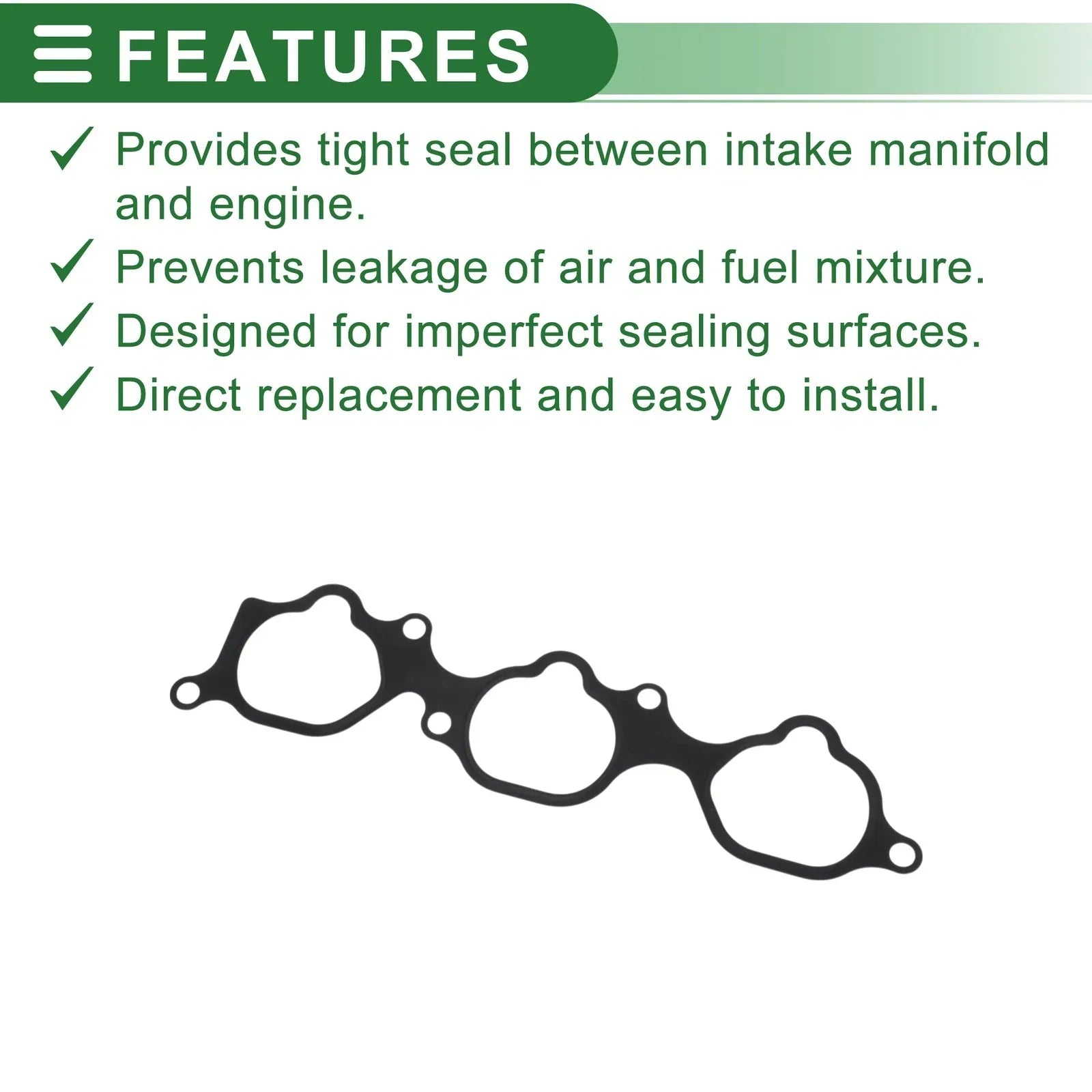 Engine Intake Manifold Gasket for Lexus RX (2008-2015) - 1 x Gasket