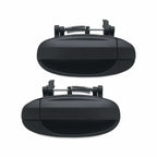Rear Outer  LH+RH Door Handles Black for Holden Barina Hatch (2005-2011)