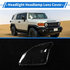 Headlight Lens Cover for Toyota Prado (2003–2009) PC Clear