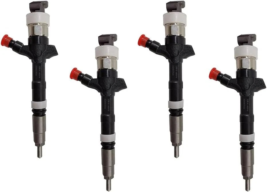 4X Fuel Injector 095000-7580 23670-09250 for Toyota 2.0 D-4D (2000–2006)