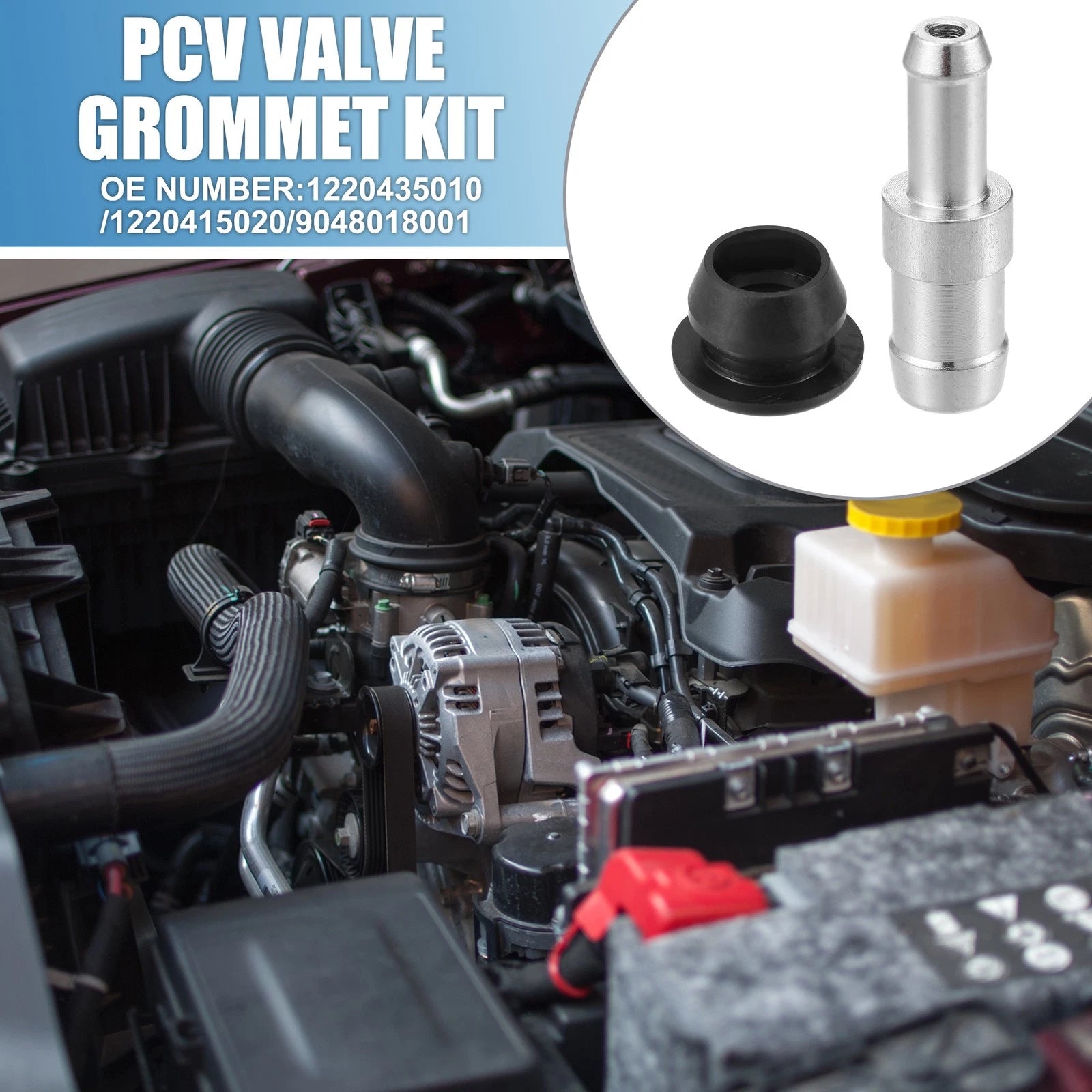PCV Valve Grommet Kit No. 1220435010/1220415020 for Toyota 4Runner, Land Cruiser 