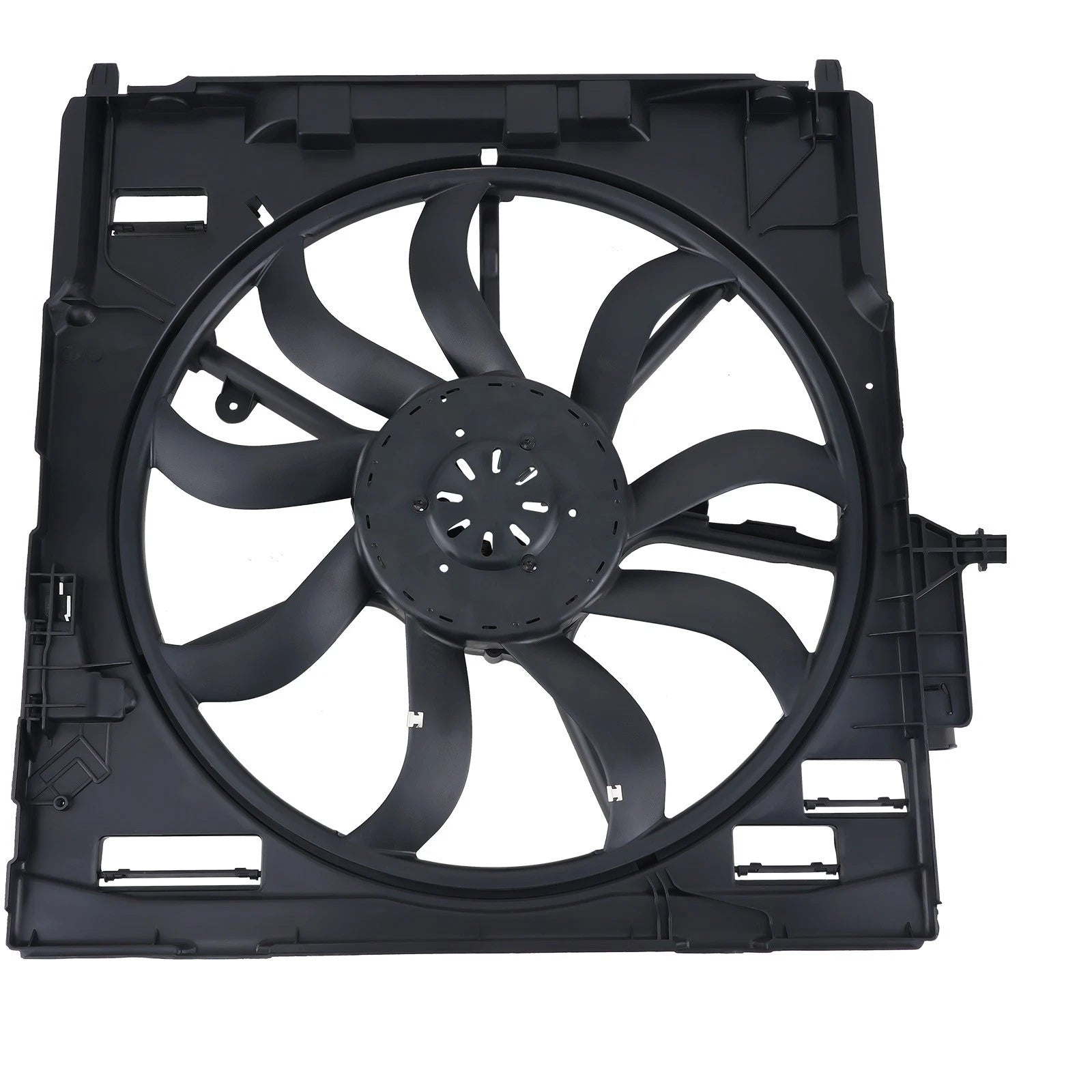 Cooling Fan Assembly for BMW X5 3.0L/4.8L (2007–2010) 17427533558 17427598740
