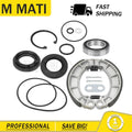 Rear Brake Drum Bearing Seals Shoes Kit for Honda Rancher 420 TRX420 (2007–2013)