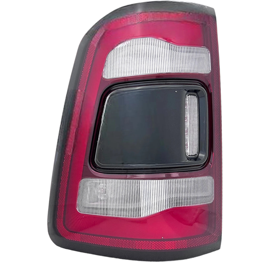 LED Tail Light for RAM 1500 (2019–2023) Black Trim Driver Left Side 55112993AD