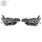 LH+RH Side Pair Halogen Black Housing Headlights for Mazda CX-3 (2016–2022)