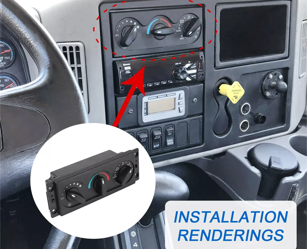 AC Climate Control for International 4200/4300 (3545543C6, 3545543C5)