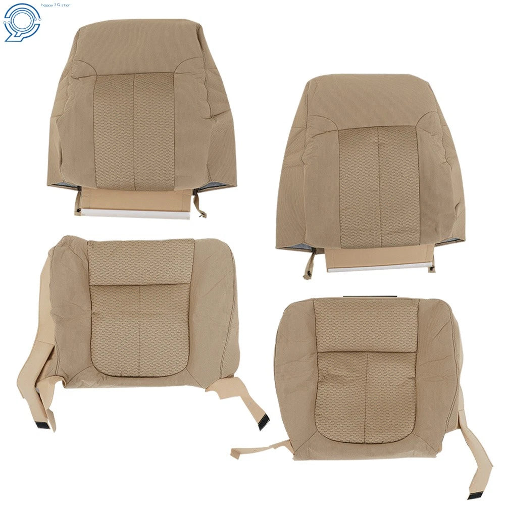 Seat Cover Set for Ford F150 XLT (2011–2014) Tan Cloth