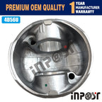 Set of 4 Pistons with Rings 4D56U 4D56TDI for Mitsubishi L200 Triton