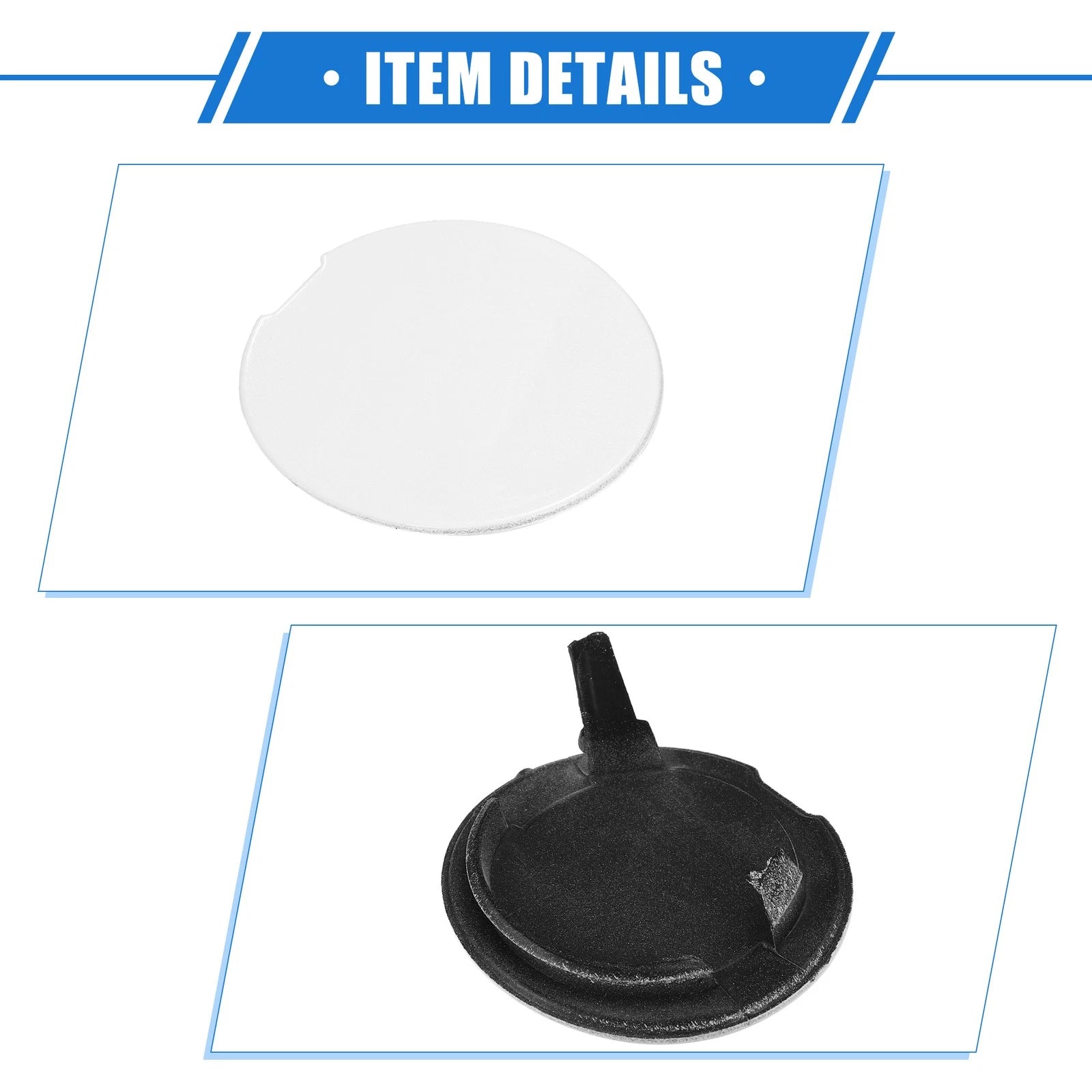 Tow Hook Cover Cap for Ford Explorer (2011–2015) - White