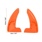 Orange Steering Wheel Paddle Shifter Cover for Dodge Charger Challenger (2015-2023)