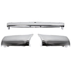 Set of 2 Chrome Bumper End Cap Covers for Toyota 4Runner (1990–1995)