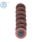50Pcs 2Inch Surface Conditioning Discs Roll Lock Grinder Sanding Pads