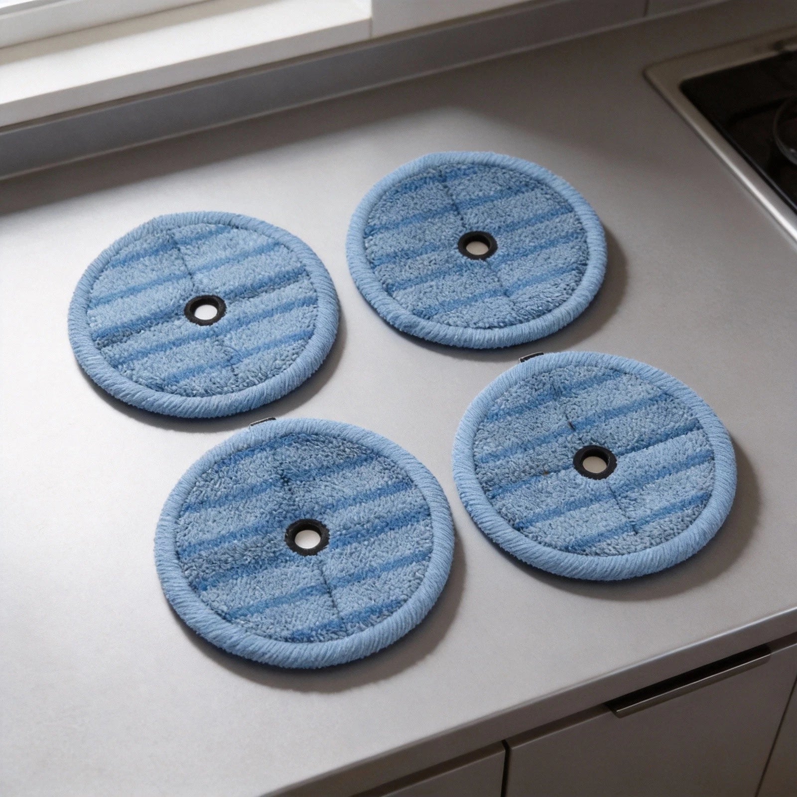 Set of Mop Cloths for UltimateHome 900 Vacuum Cleaner (Replacement Parts)