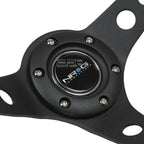 NRG 35cm 3" Deep Dish Suede Steering Wheel for Universal Fit