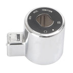 Chrome Ignition Switch Cover Cap for Harley Sportster XL 883 1200 (2004–2016)