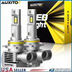 2X LED Headlight Bulbs for AUXITO 9012 HIR2 (2000–2023)