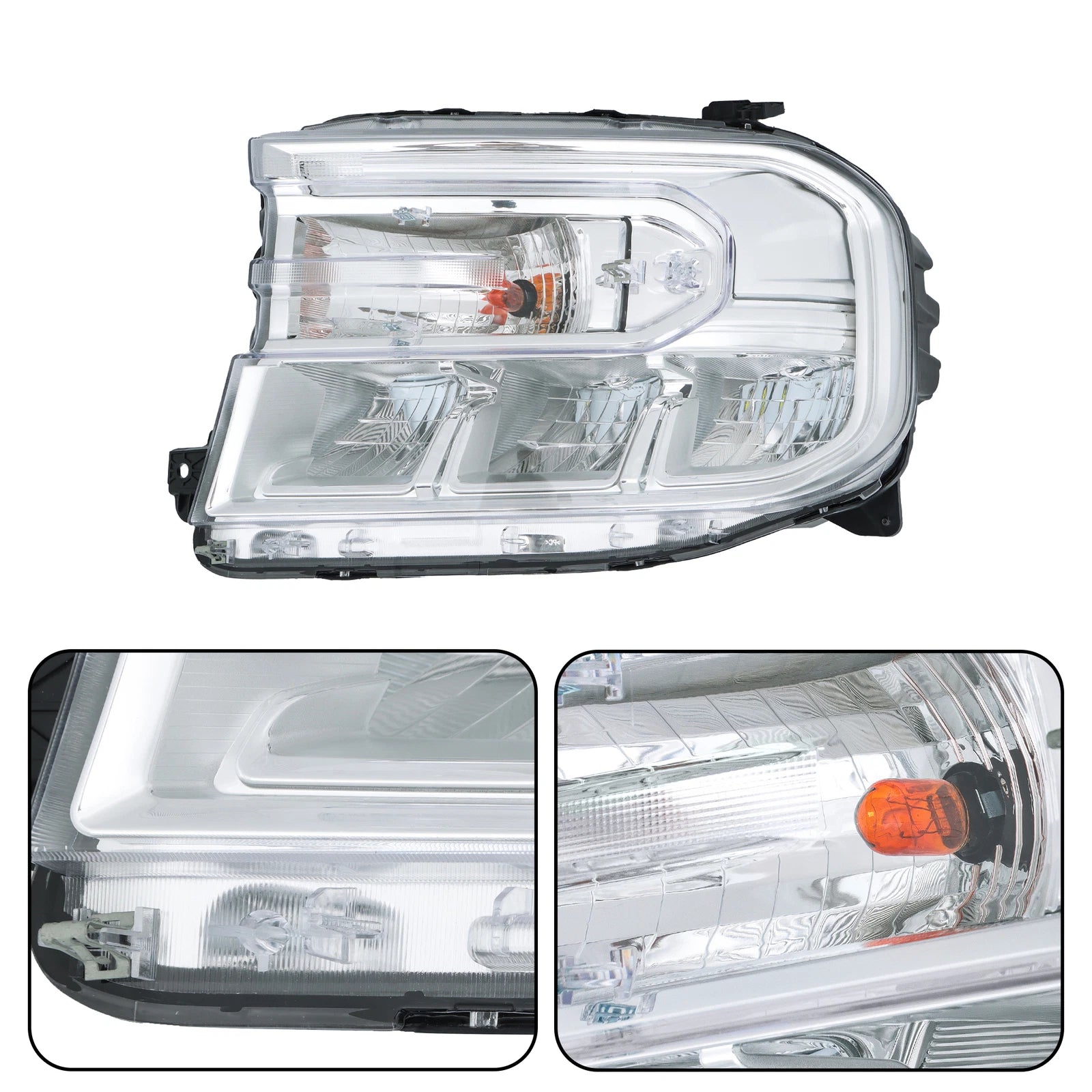 Headlight for Ford Maverick XL/XLT (2022–2024) Clear LH Side Housing