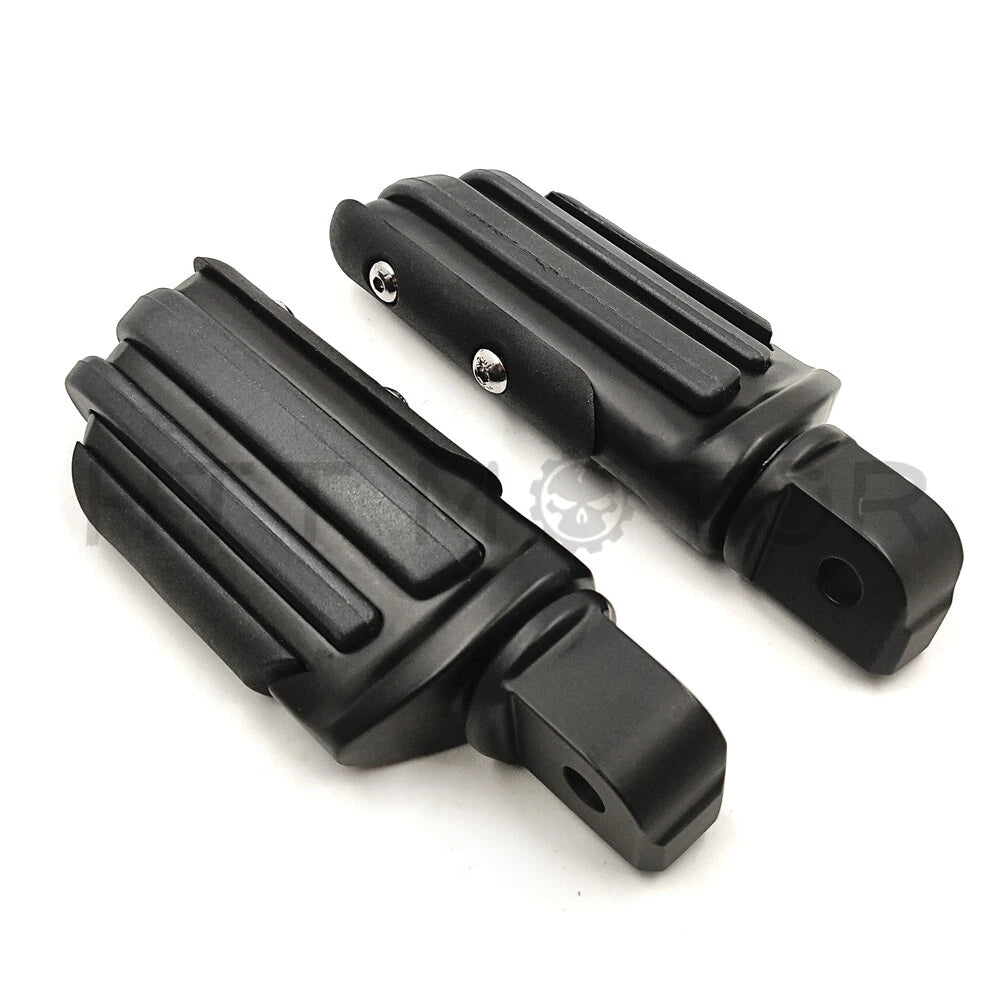 Black Rubber Pilot Footpeg for Harley-Davidson Softail Slim FLSL/Breakout (2018–2023)