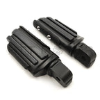 Black Rubber Pilot Footpeg for Harley-Davidson Softail Slim FLSL/Breakout (2018–2023)