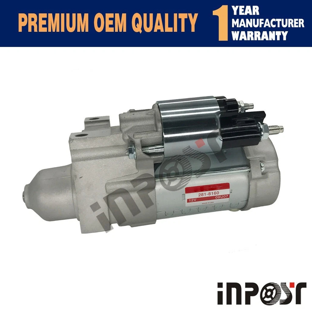 Denso 281-8160 Starter for GM 6.0L Gas Engines (12V, 13 Teeth)