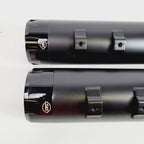 S&S Cycle Mufflers Black Thruster 550-0666 for Harley Touring (2017–2023)