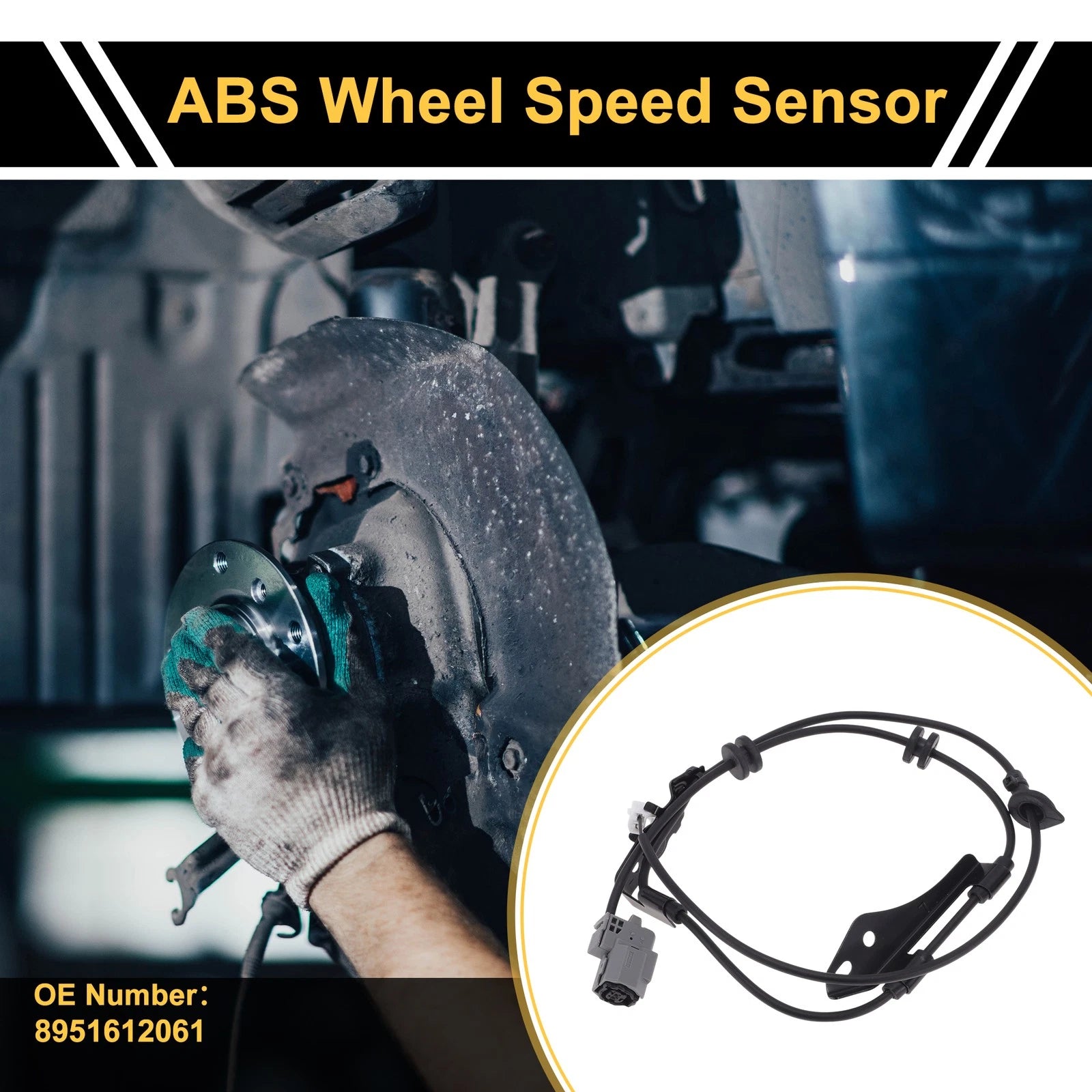 ABS Wheel Speed Sensor No. 8951612061 for Toyota Corolla (2010–2018)