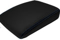 Console Lid Armrest Cover for Acura MDX (2001–2006) Carbon Fiber Blue Stitch