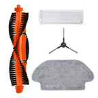 Set of 4 Brushes and Mop Cloths for Karcher RCV 3