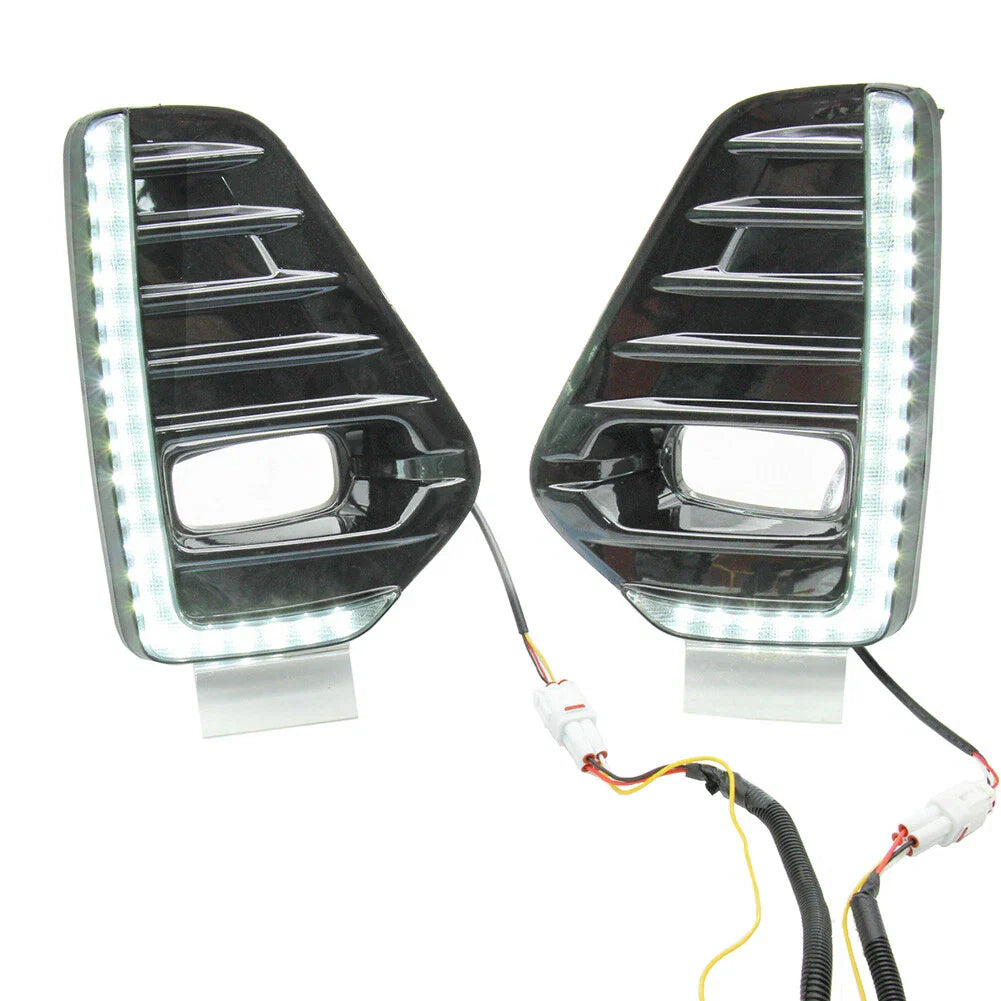 LED Daytime Running Lights w/ Turn Signal for Nissan Kicks (2021)