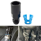 6AN Male to 3/8" Female SAE Quick-Disconnect EFI Fuel Rail Fitting
