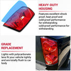 Right Tail Light Lamp for Dodge Ram 1500 2500 3500 (2007-2009)