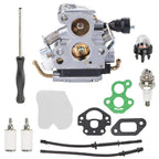 Carburetor Air Fuel Filter Kit for Husqvarna 435 435E 440 440E (2010–2019) 506450501
